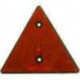 Catadioptre triangulaire rouge pour caravane et remorque