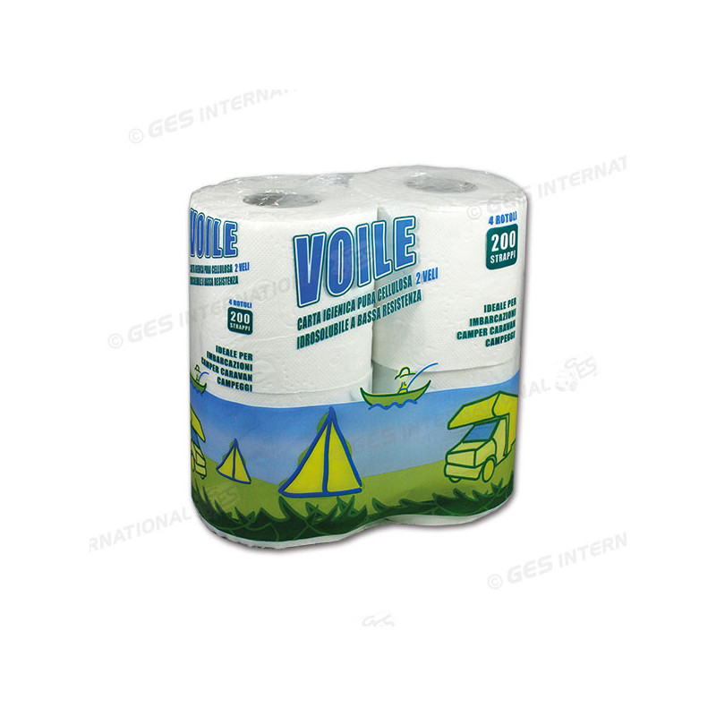 Papier toilette Aqua Soft pour caravane et camping-car